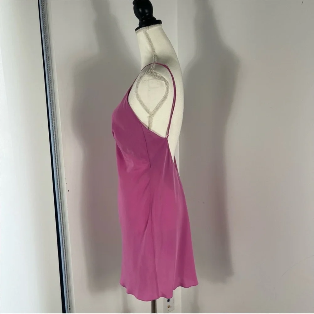 Olivia Von Halle Xena silk slip dress chemise - Picture 4 of 6